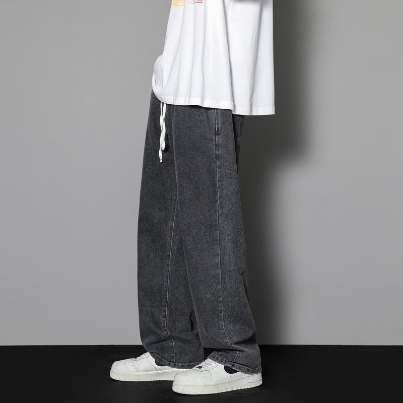 Ladies Loose Denim Pants Lune London
