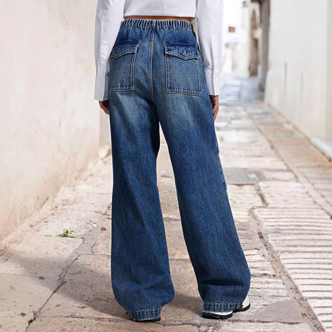 Comfortable wide jeans for women in a relaxed urban style Chic & Stil