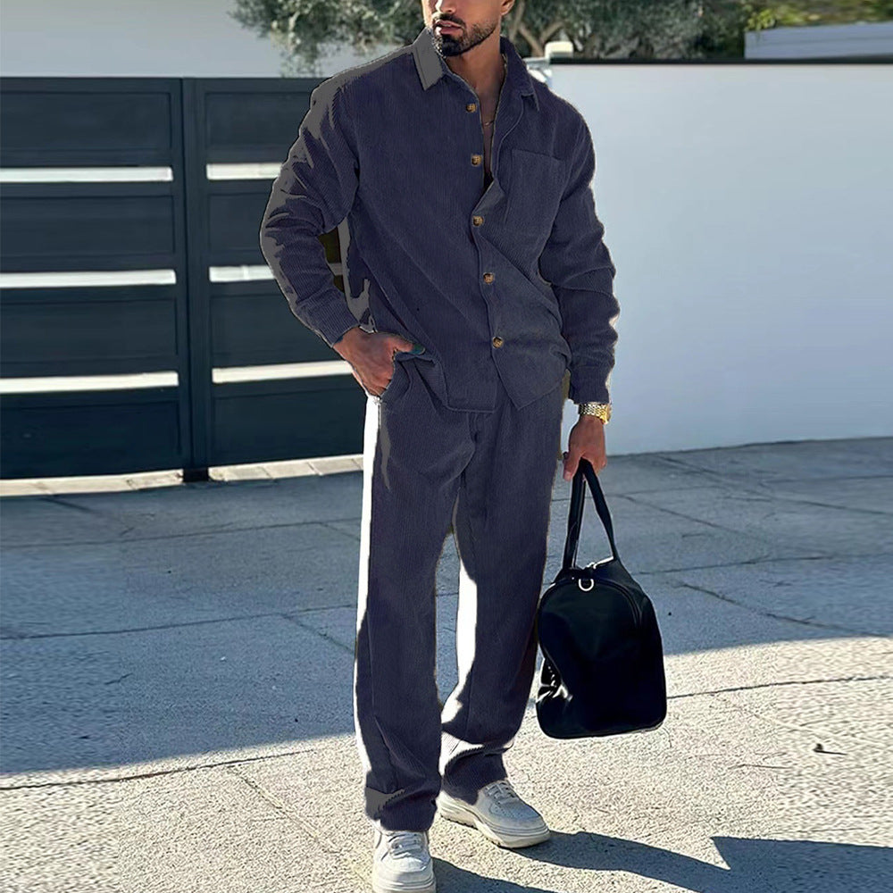 Men's leisure set with innovative fabric and practical pockets Amarae
