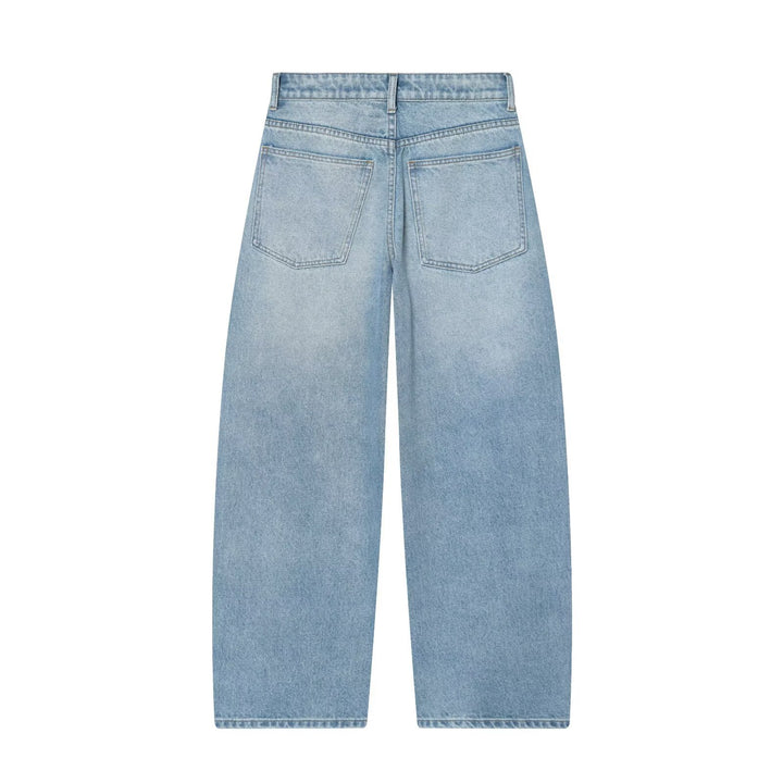 Women’s cropped wide-cut jeans with high waist and front seam details Amarae