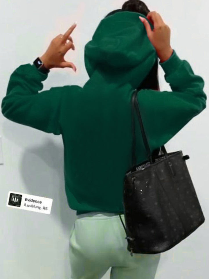 Hooded sweatshirt for women with inspiring print Lune London