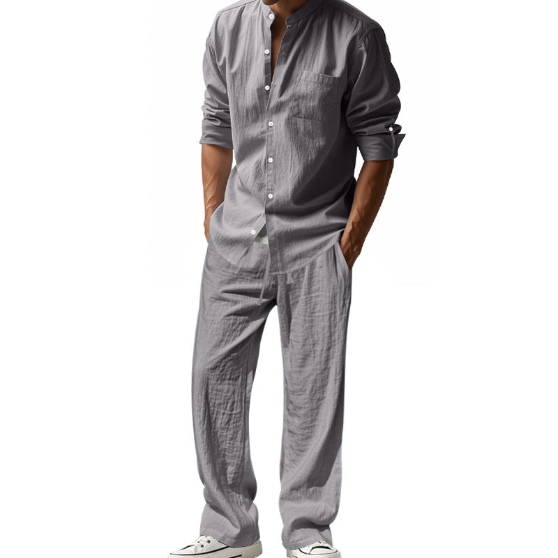 Men's Airy Shirt and Pants Set Lune London