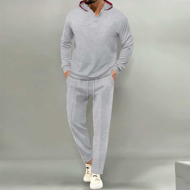 Men's comfortable waffle texture leisure suit Amarae