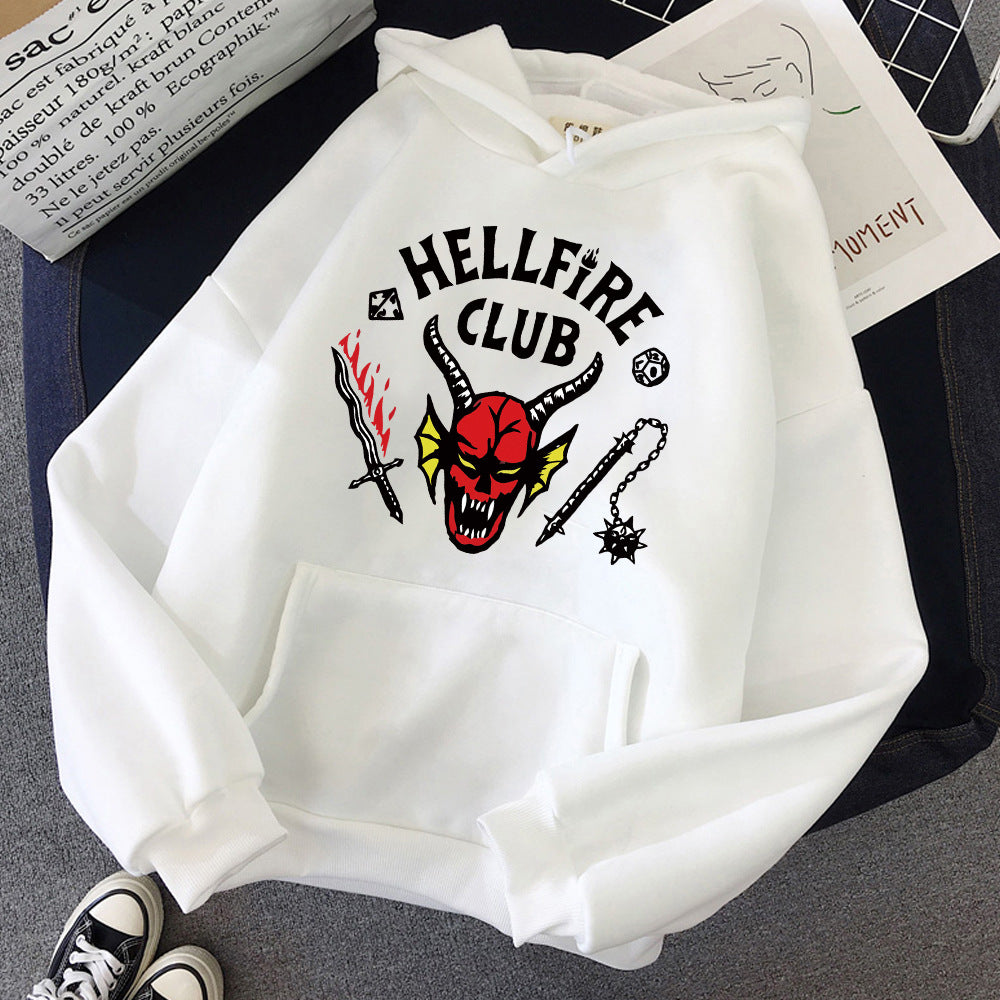 Women's hoodie with striking motif and casual fit Chic & Stil