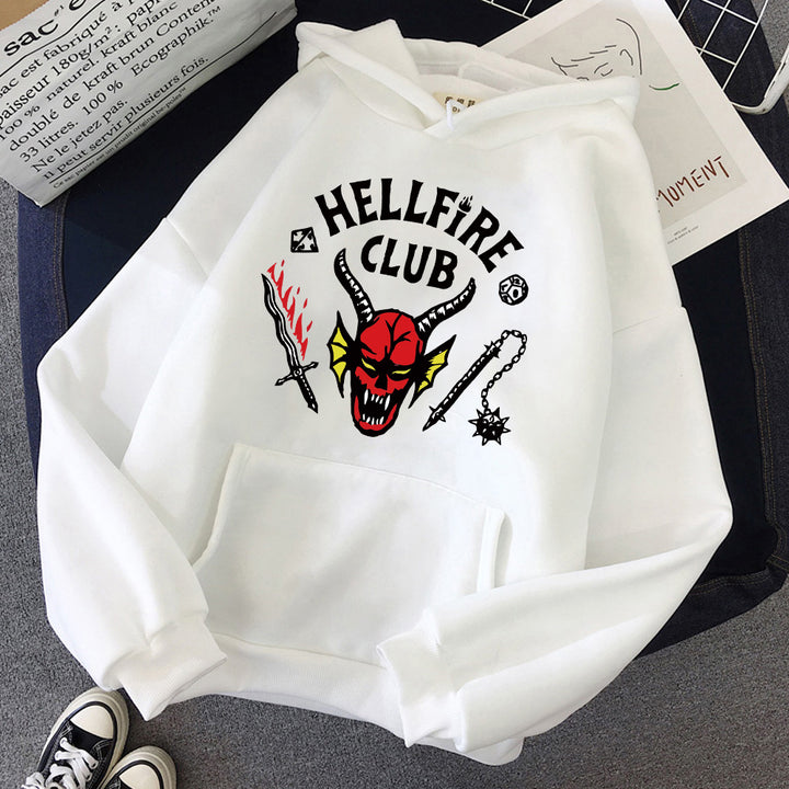 Women's hoodie with striking motif and casual fit Chic & Stil