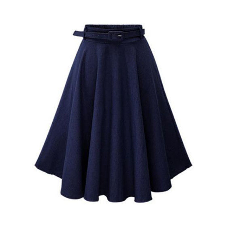 Roc A-line dress women with waist belt and original cut Lune London