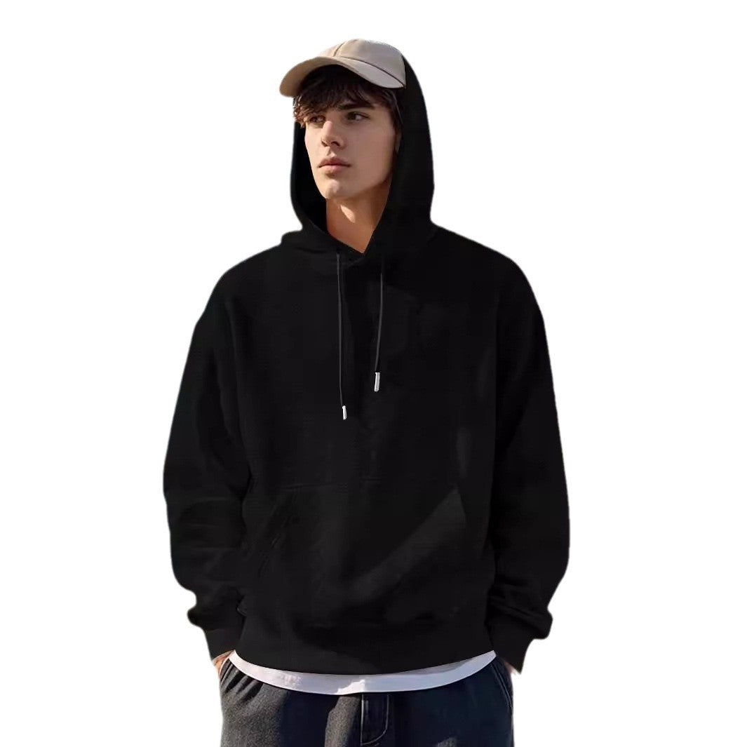 Men's Hoodie with structured design and kangaroo pocket Lune London