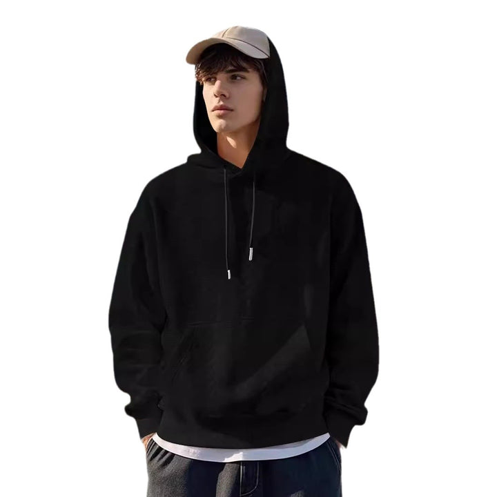 Men's Hoodie with structured design and kangaroo pocket Lune London