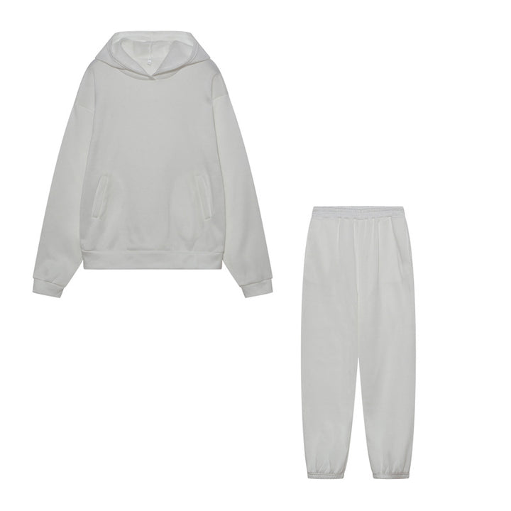 Ensemble de sweat à capuche sportif et de pantalon de jogging Chic & Stil pour femmes