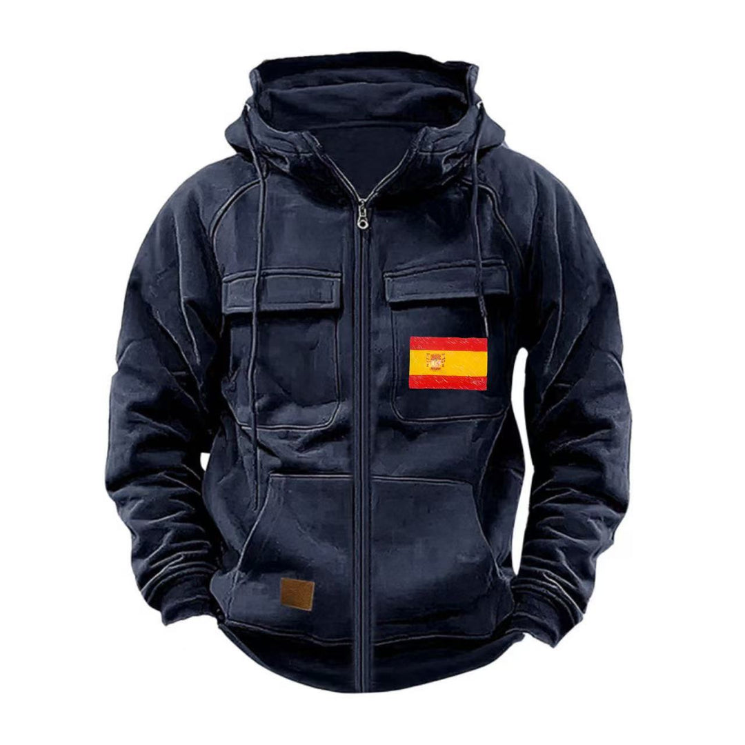 Functional jacket for men with multiple pockets Lune London