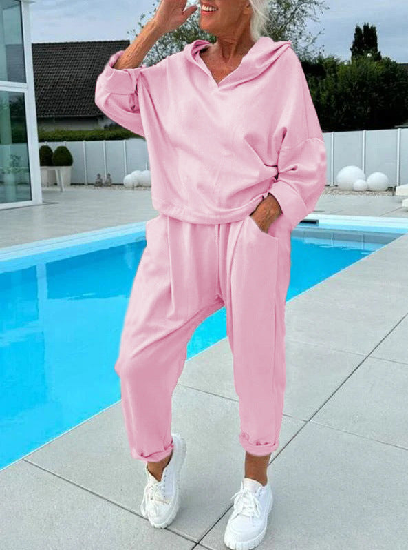 Women's casual hoodie and jogger set Lune London