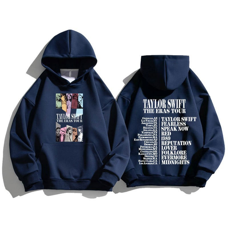 Women's hoodie with artistic motif and inspiring listing Chic & Stil
