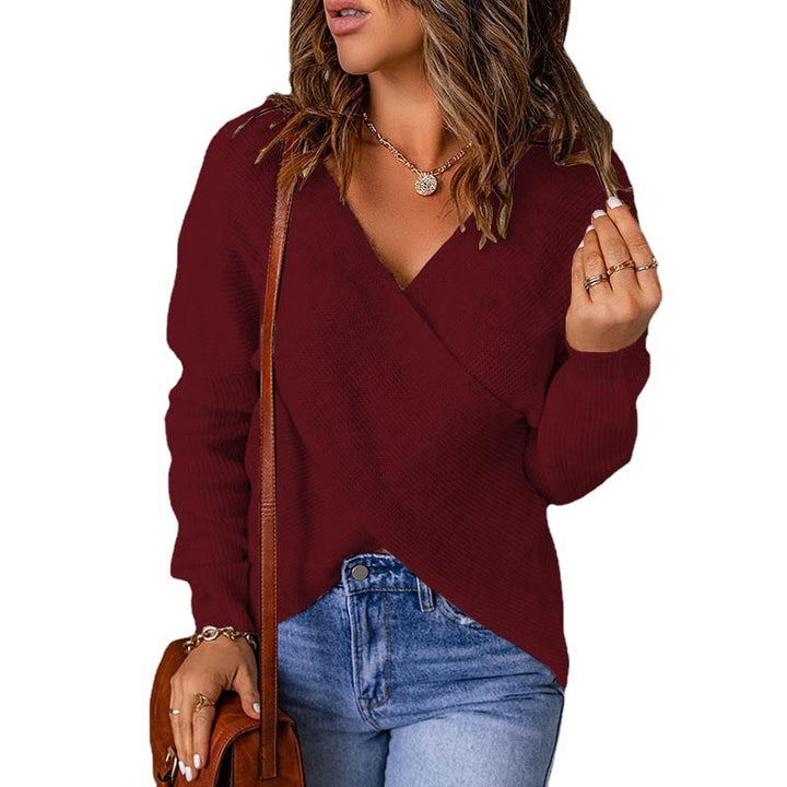 Lune London modern striped wool sweater for women