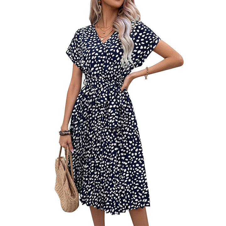 Midi wrap dress for women with a casual and chic style Lune London