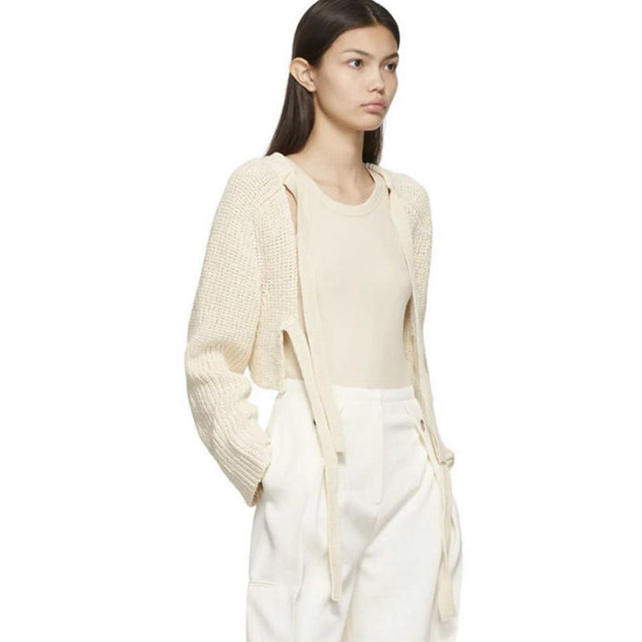 Cardigan tricoté aéré pour femmes avec coupe ouverte Chic & Stil