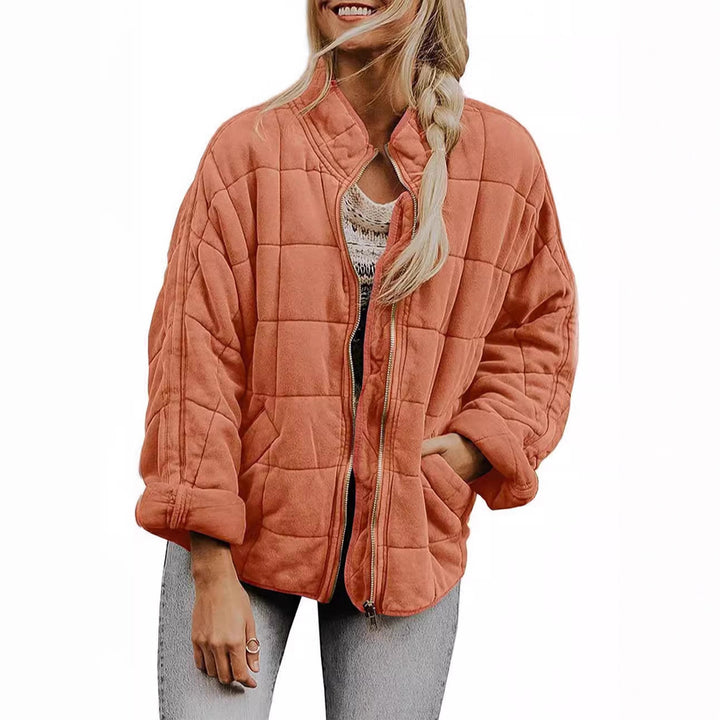 Ladies plus size quilted jacket Lune London