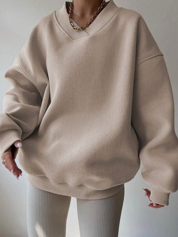 Ladies Oversized Sweatshirt Lune London