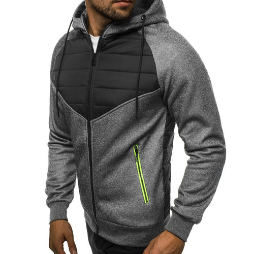 Men's premium sporty hoodie with innovative heel technology Amarae