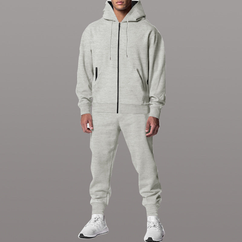 Men's sports tracksuit with functional zip pockets Lune London