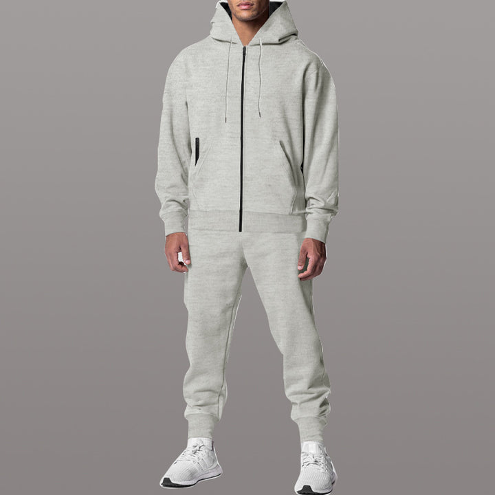 Men's sports tracksuit with functional zip pockets Lune London
