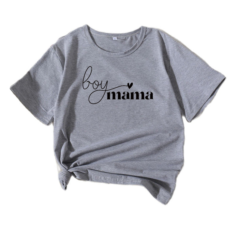 T-shirts déclaratifs décontractés pour femmes Lune London