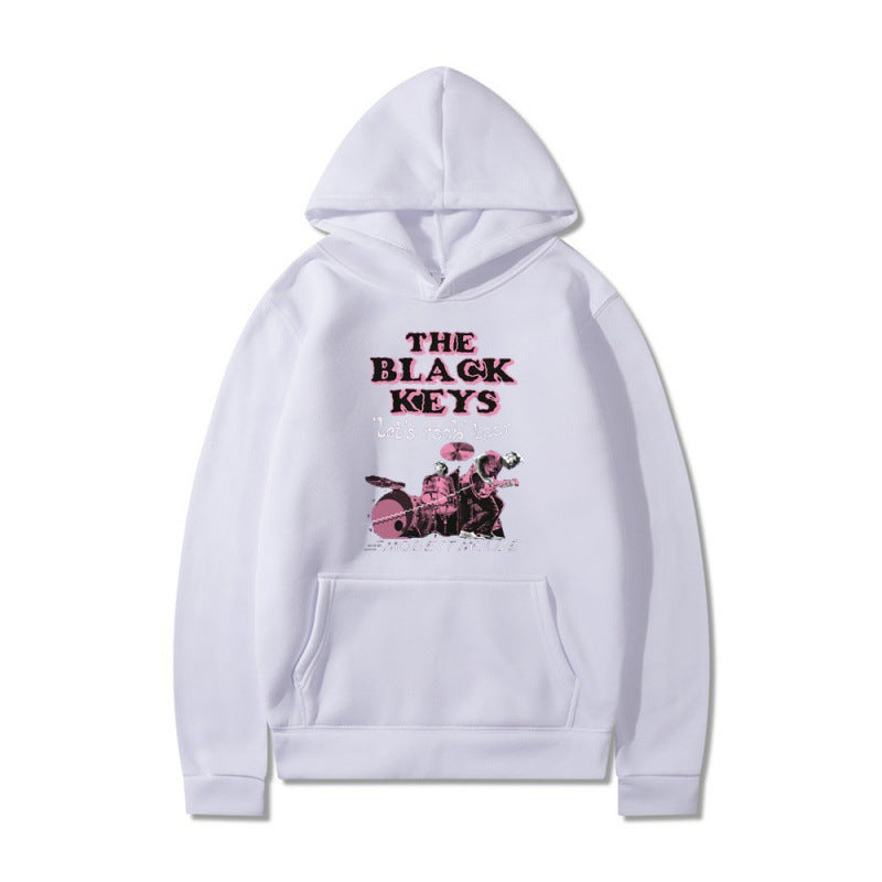 Women's hoodie with creative rock band design and comfortable fit Lune London