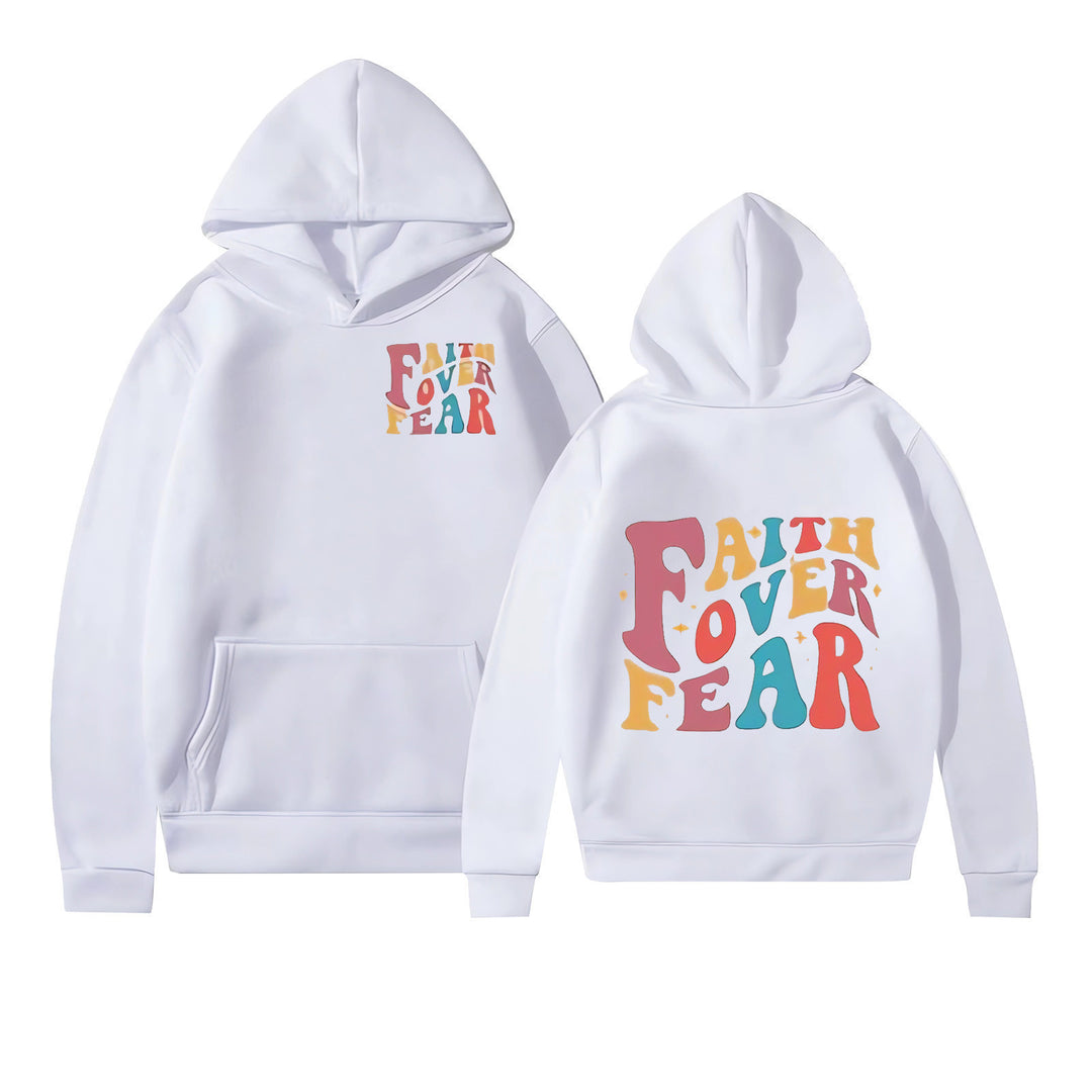 Ladies hoodie with unique graphic display Lune London