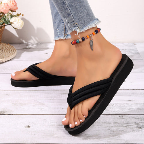 Comfortable wedge sandals for women with stylish straps and a sturdy sole Amarae