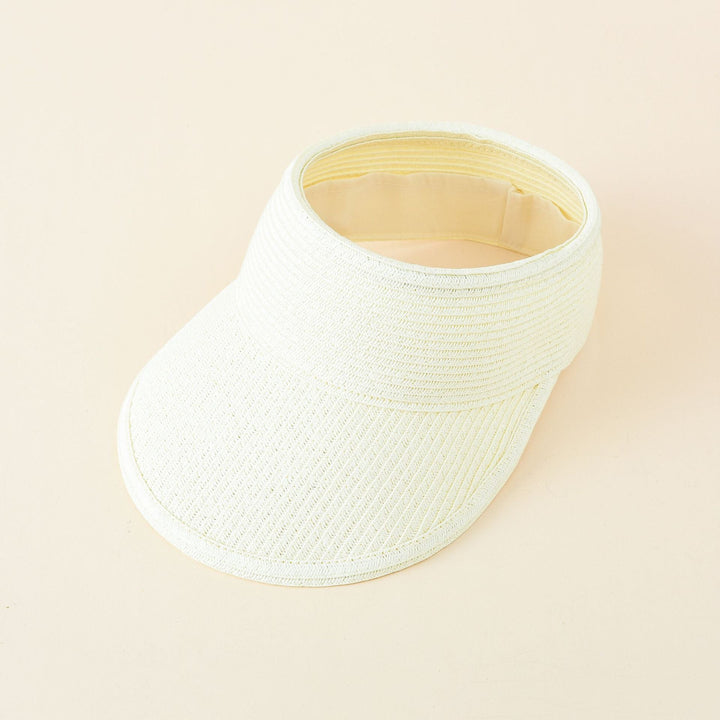 Women's sun visor with breathable fabric and wide brim Lune London