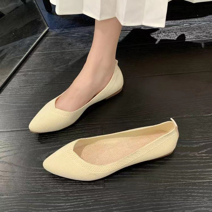 Women's Elegant and Breathable Ballet Flats with Flexible Footbed Lune London