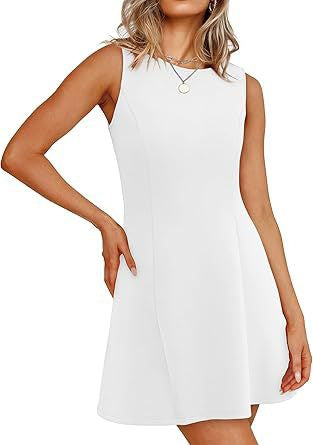 Sleeveless A-line dress for women with timeless cut Lune London
