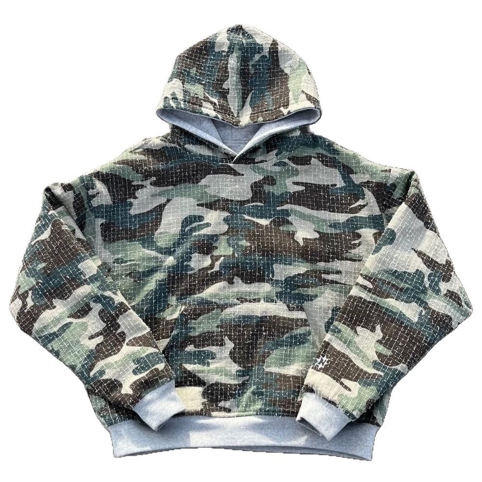 Dames Hoodie avec doublure camouflage Chic & Stil