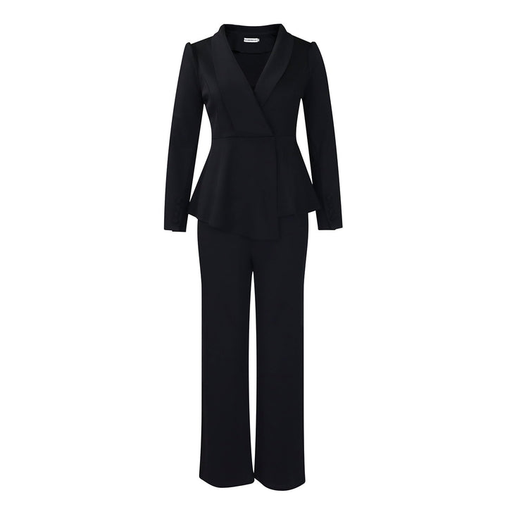 Ladies Elegant Blazer-Pants Set Lune London