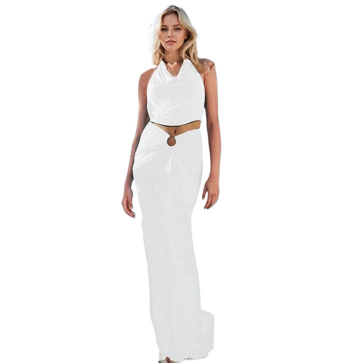 Robe de soirée pour femmes avec un design élégant enroulé et un bandeau élastique sophistiqué Chic & Stil
