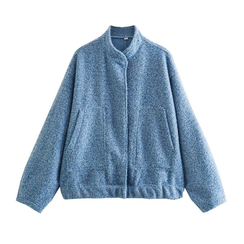 Cool oversized wool blend jacket Women Amarae