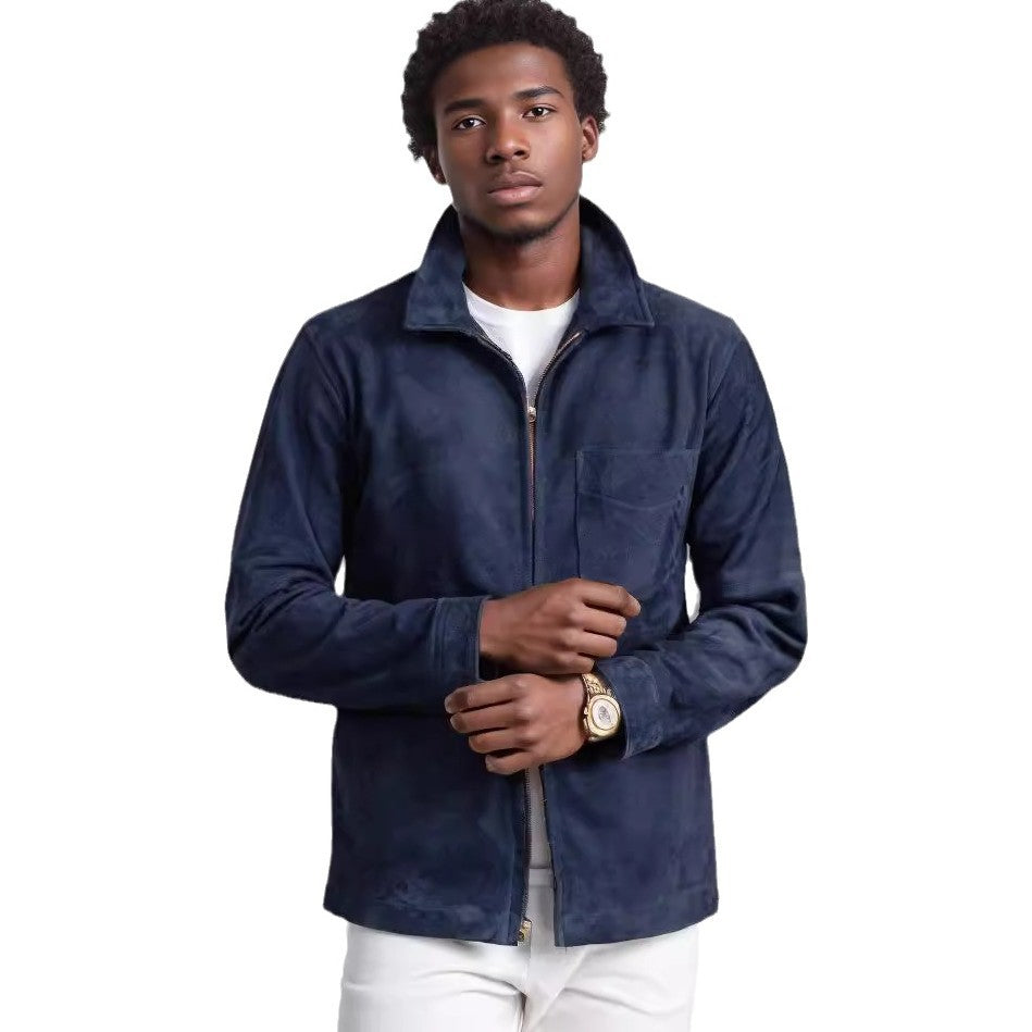Softshell jacket for men with stand-up collar Amarae