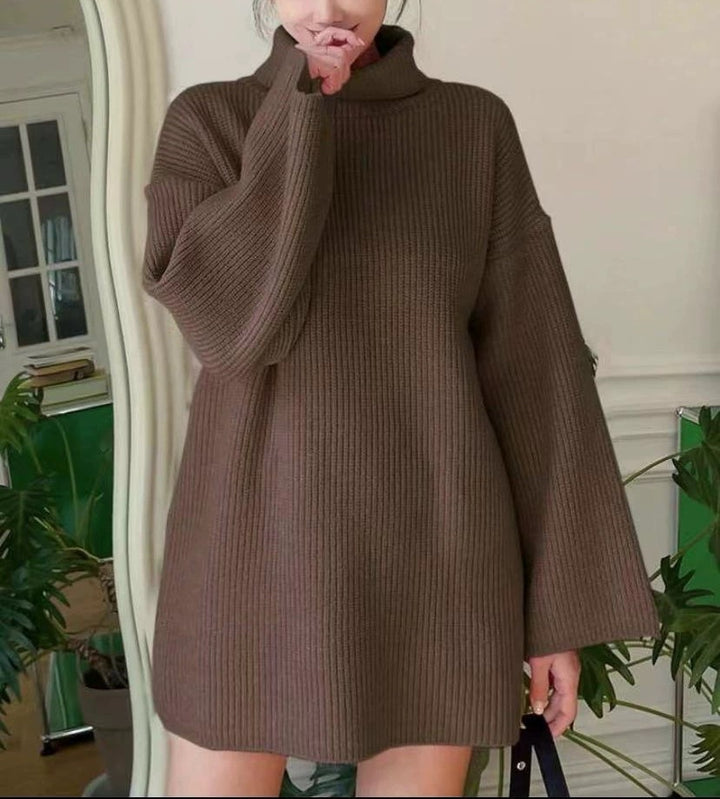 Ladies Chunky Knit Sweater Lune London