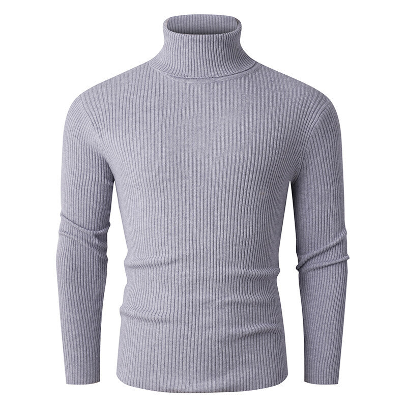 Men's ribbed turtleneck sweater Lune London