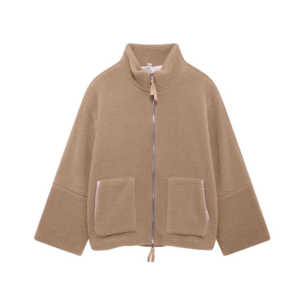 Ladies Cozy Fleece Jacket Lune London