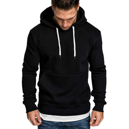Men's hoodie with a modern fit and practical details Amarae