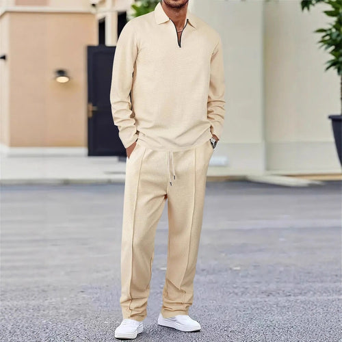 Amarae men's sports polo and jogging set