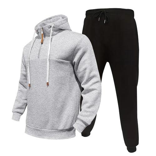 Men's Casual Hoodie and Cargo Pants Set Amarae