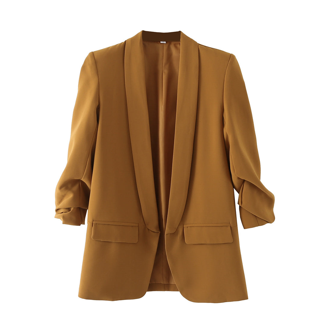 Ladies modern blazer with elegant cut and practical pockets Lune London
