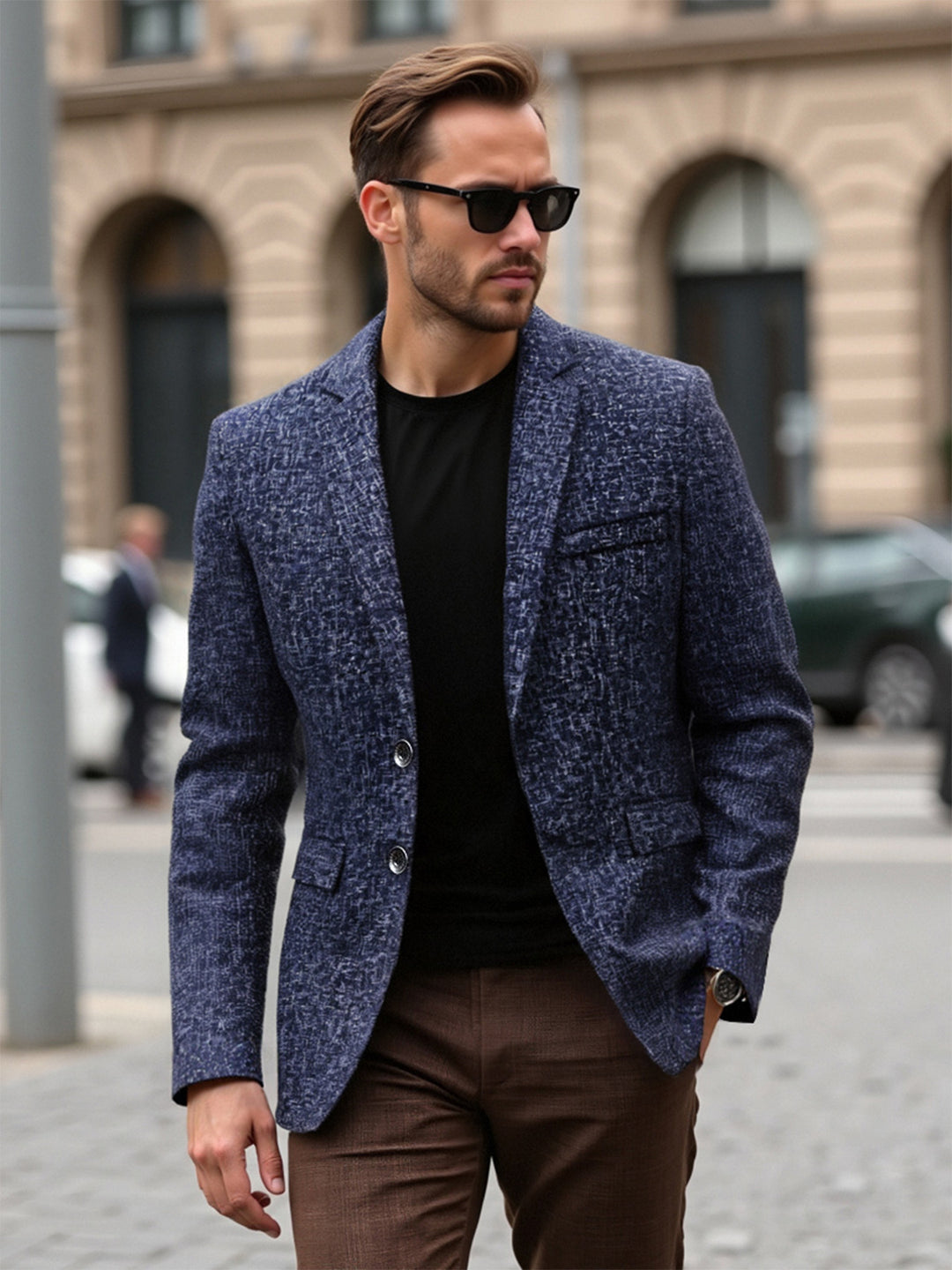 Lune London Structured Casual Jacket for Men