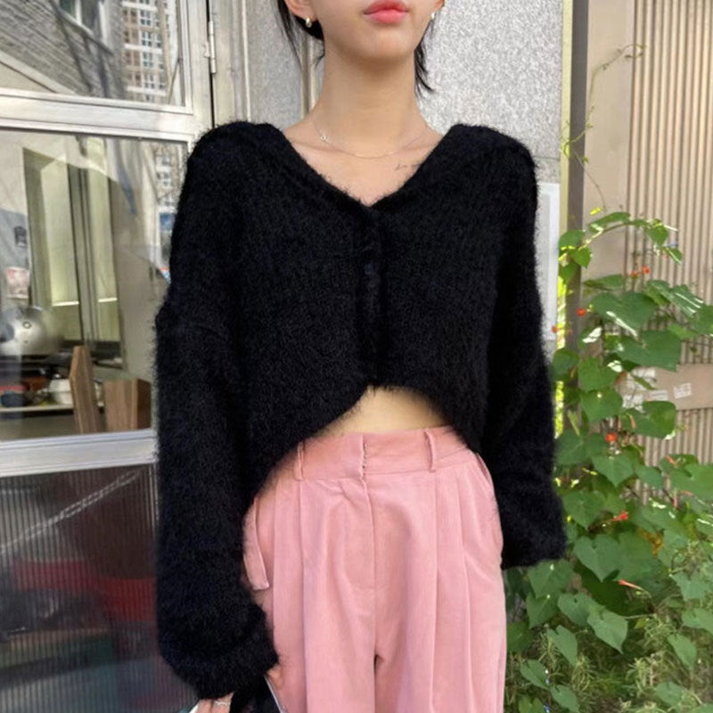 Cardigan Court à Capuche pour Femme Chic & Stil