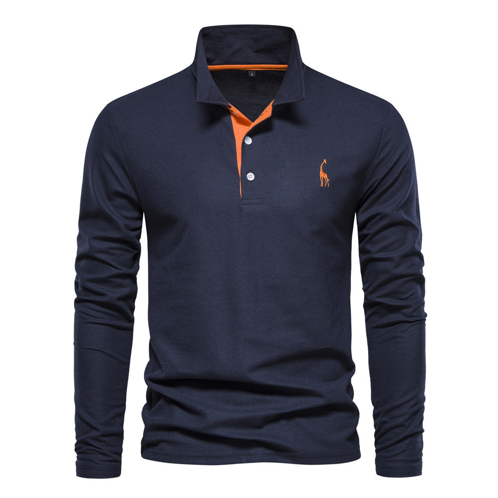 Breathable Cotton Polo Shirt Men's | Amarae