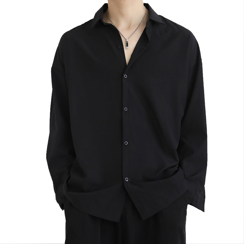 Elegantly tailored long-sleeve shirt for men in high-quality fabric Lune London