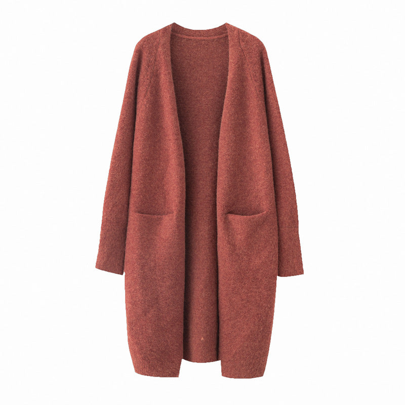 Cardigan décontracté pour femmes avec poches profondes et coupe ouverte Chic & Stil