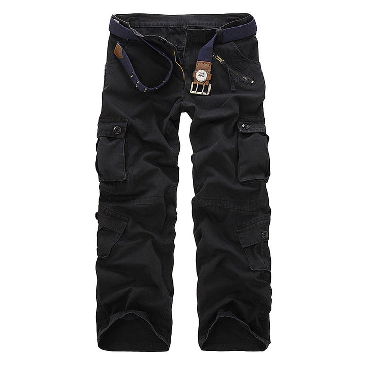 Lune London | Men's cargo pants with elastic waistband and versatile pockets