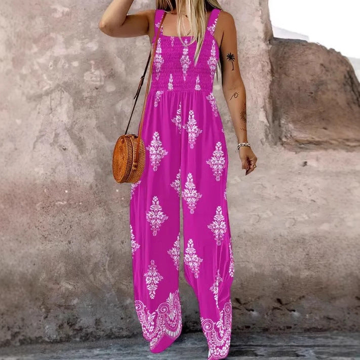 Ladies Wide Leg Jumpsuit Lune London